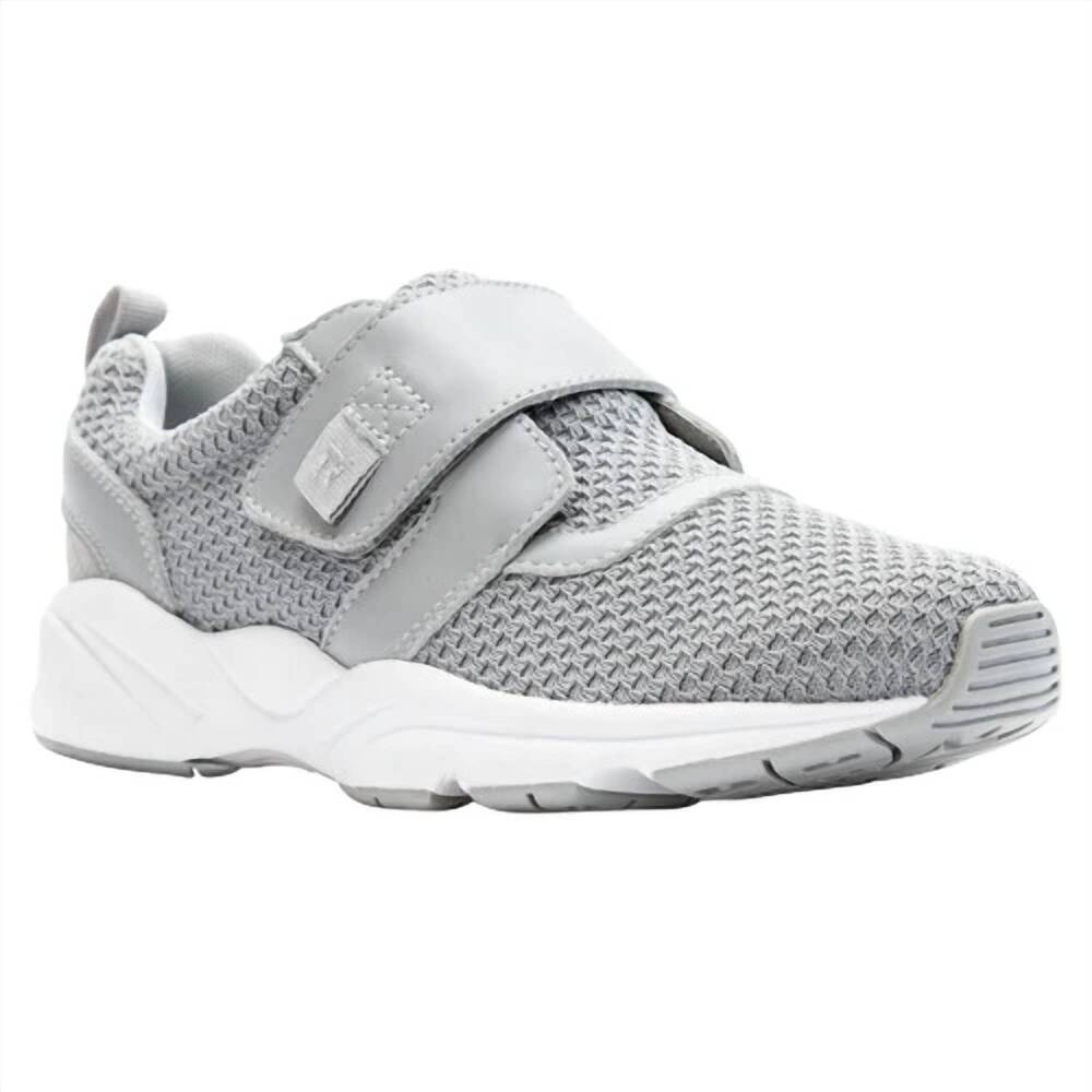NEW PROPET women's stability x strap sneaker in light grey